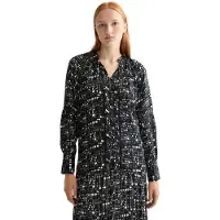 Scotch & Soda Lace And Ties Langermet Bluse