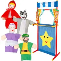 Colorbaby Cucu Show Rødhette Dukketeater Pedagogisk Leke