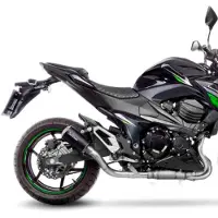 Leovince 15214bu Lv-10 Black Kawasaki Z800 13/16 E3 Ikke-godkjent Lyddemper