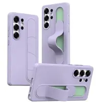 Mtp Products Samsung Galaxy S25 Ultra Smart hybrid-deksel med stående grep - Lilla