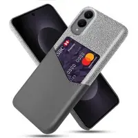 Mtp Products Samsung Galaxy S25 Edge KSQ Deksel med Kort Lomme - Grå