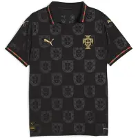 Puma Portugal 25/26 Special Edition Eusébio Jersey Youth, Clothing, Black/Matte Gold, 9-10Y
