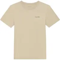 Calvin Klein Jeans T-skjorte - Brystinstitutt Logo - Gammelt Marble Gr - - 8 år (128) - T-skjorte