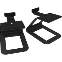 Kanto SE6 Elevated Desktop Speaker Stands (Large) Black