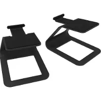 Kanto SE2 Elevated Desktop Speaker Stands (Small) Black