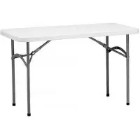 Garbar Strauss 122x60 Cm Sammenleggbart Hagebord