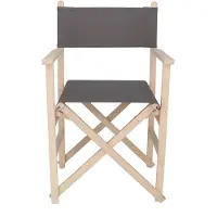 Wellhome Regissørstol Med Solnedgangsfinish Uten Lakk 51x46x86 Cm
