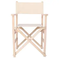 Wellhome Regissørstol I Ferdig Bøk Uten Lakk 51.5x46x86 Cm