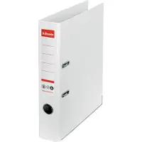 Esselte No. 1 smalordner, 100% resirkulert kartong A4/50mm, Hvit