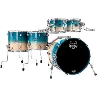 Mapex Saturn 22" 5pc Shell Pack Aqua Fade