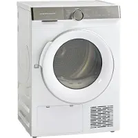 Scandomestic TDH8WA3 - Tørker - Nisje - bredde: 60 cm - dybde: 63 cm - høyde: 86 cm - frontileggelse - hvit