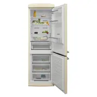 Frigidaire Electrolux 600 TwinTech No Frost kjøl/frys 190.1 cm Retro design FKB36GFEWT