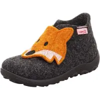 Superfit Tøfler - Ull - Grå/Oransje - - 23 - Tøfler
