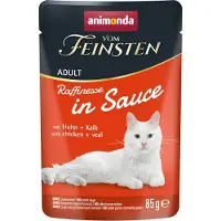 Animonda Vom Feinsten Adult Raffinesse i saus 24 x 85 g - med kylling & and