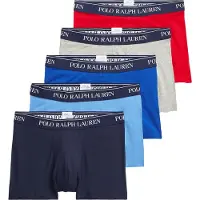 Ralph Lauren for man. 714864292002 Pack of 5 red, grey, blue and navy boxers (XXL), Homewear, Cotton
