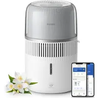 Philips Series 5000 HU5710 - Aromaterapidiffusør/luftfukter - frittstående, bordtopp - hvit/sølv