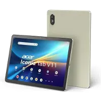 Acer ICONIA V11 V11-11 - Tablet - Android 14 - 256 GB eMMC - 11 IPS (1920 x 1200) - microSD-spor - champagnegrå