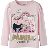 Name it Peppa Gris Langermet Topp