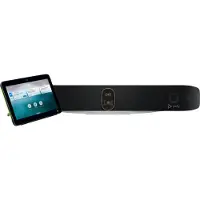 HP Poly Poly Studio X72 - Alt-i-ett-videobar (videolinje, Poly TC10-berøringskontroller) - Zoom Certified, Certified for Microsoft Teams - svart