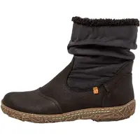 El naturalista for woman. 2N758A101005_001 Black Nido N758A Leather Ankle Boots (40), Flat, None, Casual