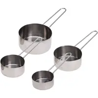 Excellent Housewares Excellent Houseware kjøkkenmål KUBKI til måling, 4 stk