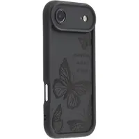 Mtp Products iPhone Air TPU-deksel med sommerfugltrykk - svart