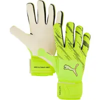 Puma ULTRA Pro Goalkeeper Gloves, Accessories, Yellow Alert/Black, 7.5
