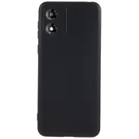 Mtp Products Motorola Moto E13 Mot Fingeravtrykk Matte TPU-deksel - Svart