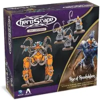 Renegade Game Studios Jern Heroscape Revnas Rebuke Lich Viscerot Og Necrotech Wraithriders Hærens Utvidelse Brettspill Engelsk