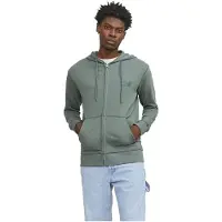 Jack & Jones Faded Genser Med Hel Glidelås
