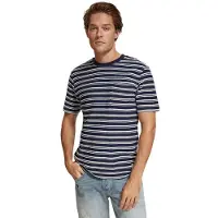 Scotch & Soda 175581 Kortarmet T-skjorte