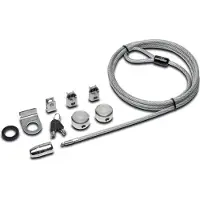 Kensington Locking Kit - Sikkerhetskabellås - sølv - 2.44 m - TAA-samsvar - for Apple Pro Display XDR