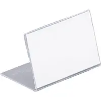 Durable 805419, Akryl, Gjennomsiktig, Monokromatisk, Rektangel