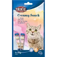 Trixie Kattegodbiter Kremete Snacks med Reker 5x14g