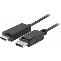 Lanberg KABEL DISPLAYPORT(M) V1.1 ->HDMI(M) 1,8M CZARNY
