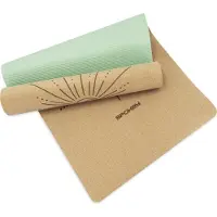 Spokey kork yogamassasje/øvelsesmatte Savasana 941536