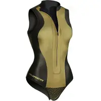 C4 Freediving Aurea 2 Mm Kort Ermeløs Dame-shortsuit