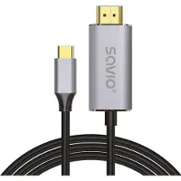 Savio Cl-171 2 M Usb-c Til Hdmi-adapter