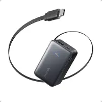 Anker Zolo - Strømbank - 20000 mAh - 22.5 watt - Fast Charge (USB-C) - på kabel: USB-C