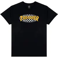 Thrasher Checkered Oval Kortarmet T-skjorte