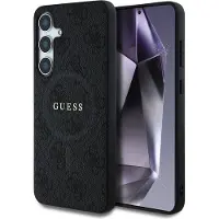 GUESS Pu Leather 4g Colored Ring Magsafe Samsung Galaxy S25 Telefondeksel