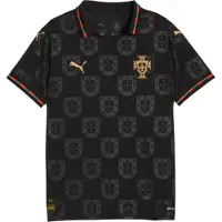 Puma Portugal 25/26 Special Edition Eusébio Jersey Youth, Clothing, Black/Matte Gold, 5-6Y