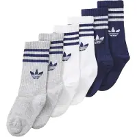 Adidas 3 Stripes Crewsokker 6 Enheter