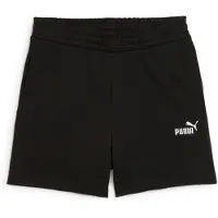 Puma Essentials No. 1 Logo 5" High-Waist Shorts Women, Clothing, Black, XL