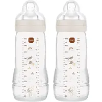 Mam Babyflasker - 330 ml - 2-pack - Easy Active - Neutral - - OneSize - Babyflaske