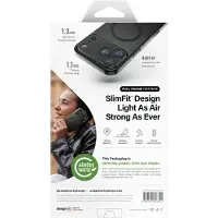 Uniq Airsuit Magclick-ladeveske for iPhone 17 Pro - gjennomsiktig