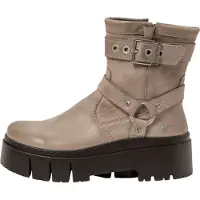 Art for woman. 1176711EW003_039 Brown Leather Ankle Boots 1767 (40), 1 to 3 cm, Zip, Casual