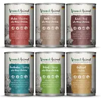 Venandi Animal Mixpack 6 x 400 g - Blanding (6 varianter)