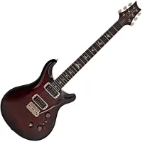 Prs Custom 24-08 Fire Red Smokeburst #0416936