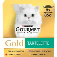 Purina Gourmet Gold Tartelette Våtfôr For Katter 85g 48 Enheter